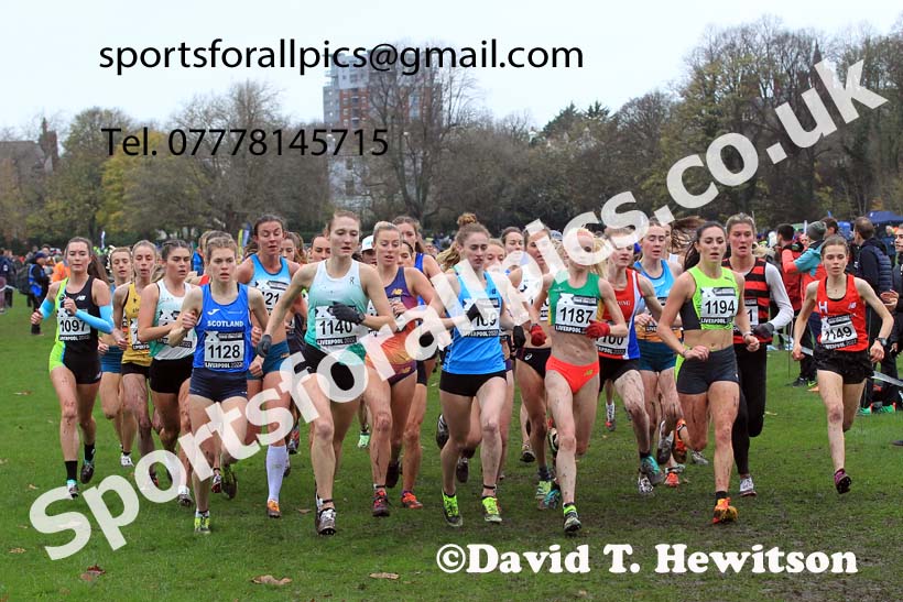 Senior Women and Under-23 Women, 2022 British Athletics Cross Challenge, Sefton Park, Liverpool.  Photo: David T. Hewitson/Sports for All Pics